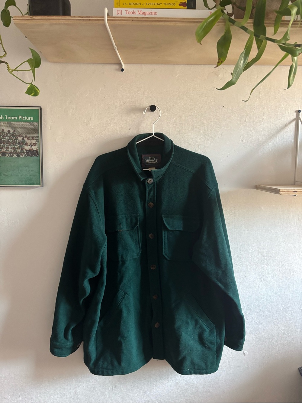 Woolrich vintage Men's Forest Green Military Field Jacket